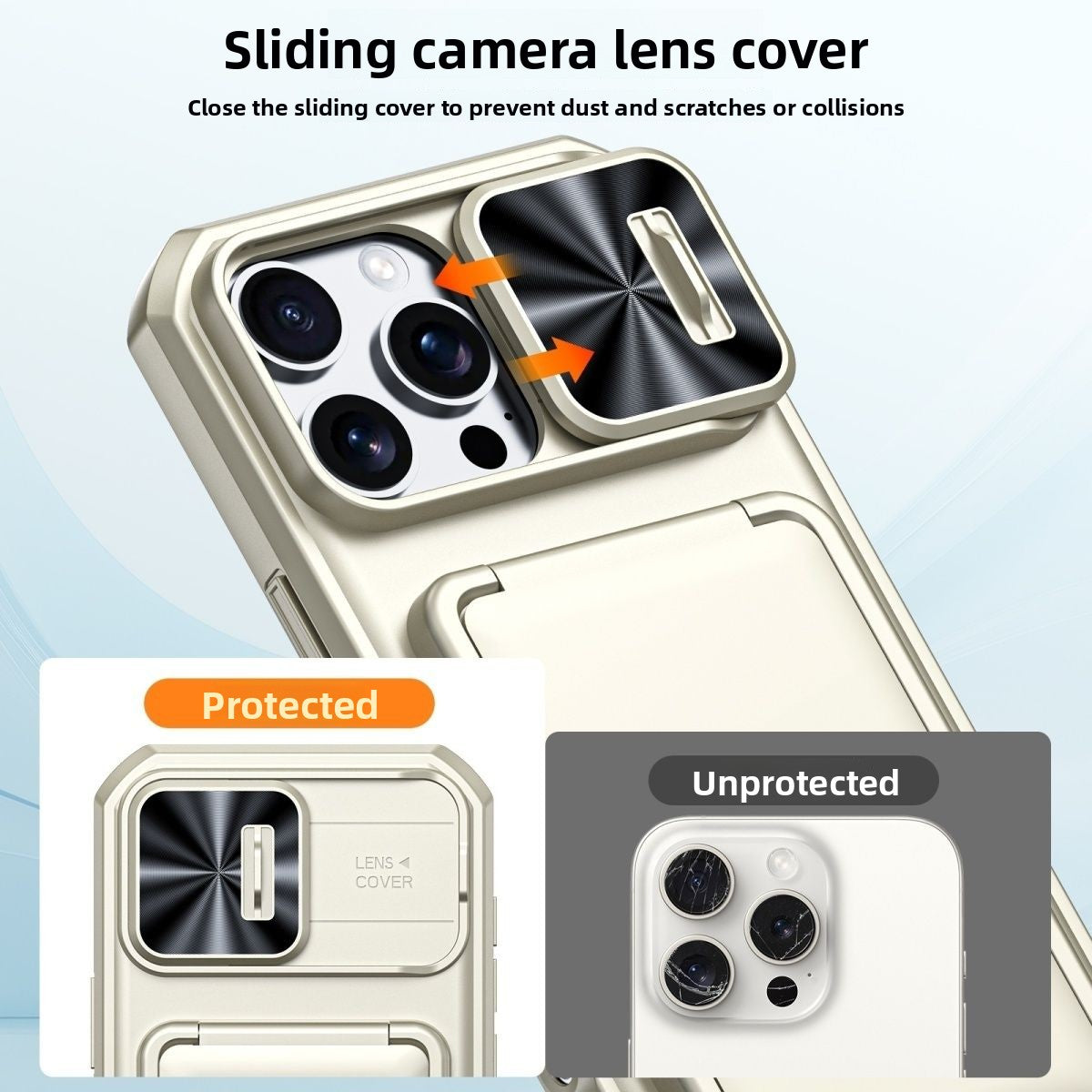 Suitable for apple 17promax mobile phone case all-inclusive anti-fall 16promax/15promax card holder protective cover