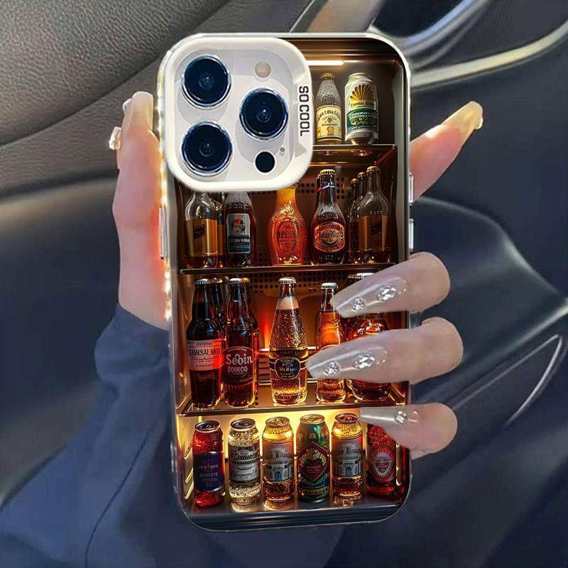 Freezer beer suitable for apple 17promax mobile phone case 15 new style 14/13/12promax trendy style 11ins
